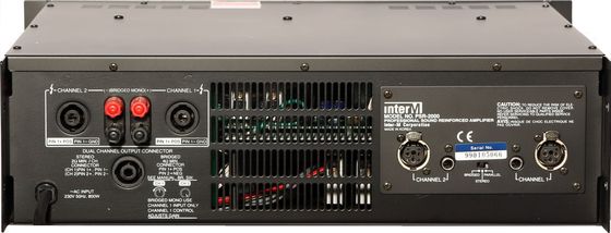 Усилитель мощности PSR— 2000 INTER-M вид сзади